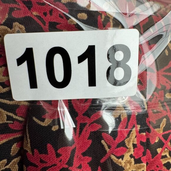 Y2K Babydoll Dress Vintage Womens M‎ Faux Wrap Floral Midi Flutter Sleeve Fairy - Picture 7 of 7